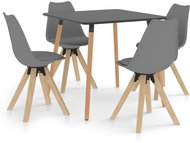 5-piece dining set gray 3057110 - Dining Set