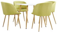 5-Piece Dining Set, Fabric, Green 3054003 - Dining Set