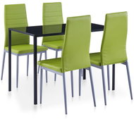 5-piece dining set green 281705 - Dining Set