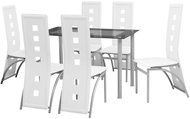 7-piece Dining Set White 242911 - Dining Set