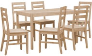 7-piece Dining Set, Solid Acacia Wood 277507 - Dining Set