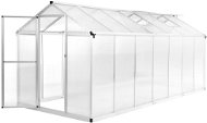 Aluminium Greenhouse 421 x 190 x 195cm 15.6m3 - Greenhouse