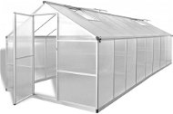 Aluminium Greenhouse 481 x 250 x 195cm 23.44m3 - Greenhouse