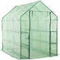 Greenhouse with 12 Shelves Steel 143 x 214 x 196cm - Greenhouse Films