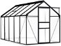 Greenhouse with Base Frame Anthracite Aluminium 5.89m2 - Greenhouse