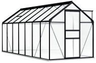 Greenhouse with Base Frame Anthracite Aluminium 8.17m2 - Greenhouse