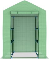 Greenhouse with Shelves Steel 143 x 143 x 195cm - Greenhouse Films