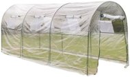 Záhradný skleník veľký priechodný prenosný fóliovník 190 × 450 × 200 cm 8,55 m² - Skleník