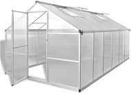 Spevnený hliníkový skleník so základným rámom 250 × 361 × 195 cm 9,03 m2 - Skleník