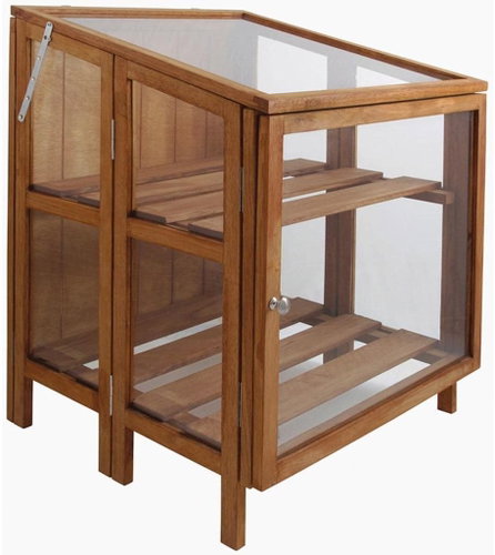 Esschert Design Hardwood Greenhouse Small GT32 - Greenhouse - Main image