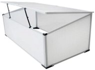 Polycarbonate Hotbed with 2 Lids - 110 x 41 x 55cm - Hotbed