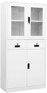 SHUMEE white 90 × 40 × 180 cm - Office Drawer