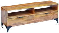SHUMEE mangovníkové dřevo 120 × 35 × 45 cm - TV stolek