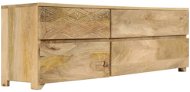 SHUMEE z masivního mangovníkového dřeva 120 × 30 × 40 cm - TV stolek