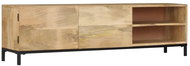 SHUMEE 145 × 30 × 41 cm masivní mangovníkové dřevo - TV stolek