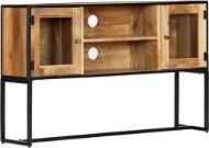 SHUMEE 120 × 30 × 75 cm masívne recyklované drevo - TV stolík
