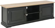 SHUMEE čierny 120 × 30 × 40 cm drevo - TV stolík