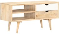 SHUMEE 90 × 35 × 45 cm masívne mangovníkové drevo - TV stolík