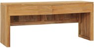 SHUMEE 100 × 35 × 45 cm masívne tíkové drevo - TV stolík