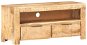 SHUMEE 90 × 30 × 40 cm hrubé masívne mangovníkové drevo - TV stolík