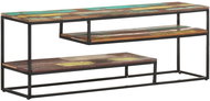 SHUMEE 130 × 30 × 45 cm masivní recyklované dřevo - TV stolek