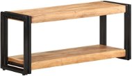 SHUMEE 90 × 30 × 40 cm masívne akáciové drevo - TV stolík