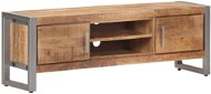 SHUMEE 120 × 30 × 40 cm hrubé mangovníkové drevo - TV stolík