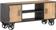 SHUMEE 110 × 30 × 49 cm masivní recyklované dřevo - TV stolek