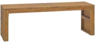 SHUMEE 110 × 35 × 36 cm masivní teakové dřevo - TV stolek