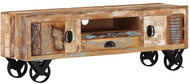 SHUMEE 110 × 30 × 37 cm masivní recyklované dřevo - TV stolek