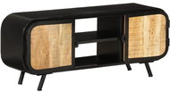 SHUMEE 110 × 30 × 45 cm hrubé mangovníkové dřevo - TV stolek