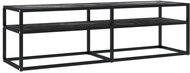 SHUMEE černý mramor 140 × 40 × 40,5 cm  - TV stolek