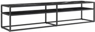 SHUMEE černý mramor 180 × 40 × 40,5 cm  - TV stolek
