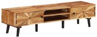 SHUMEE 145 × 35 × 35 cm masívne akáciové drevo - TV stolík