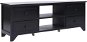 SHUMEE černý 108 × 30 × 40 cm masivní dřevo pavlovnie - TV stolek