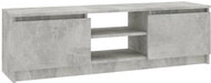 SHUMEE betonově šedý 120 × 30 × 35,5 cm  - TV stolek