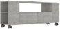 SHUMEE betonově šedý 120 × 35 × 43 cm  - TV stolek