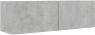 SHUMEE betonově šedý 100 × 30 × 30 cm  - TV stolek