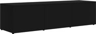 SHUMEE černý 120 × 34 × 30 cm  - TV stolek