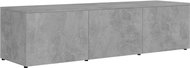 SHUMEE betonově šedý 120 × 34 × 30 cm  - TV stolek