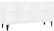 SHUMEE s kovovými nohami bílý 103,5 × 30 × 50 cm - TV stolek