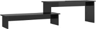 SHUMEE černý s vysokým leskem 180 × 30 × 43 cm  - TV stolek