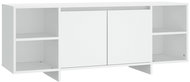 SHUMEE bílý 130 × 35 × 50 cm  - TV stolek