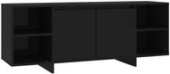 SHUMEE černý 130 × 35 × 50 cm  - TV stolek