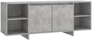 SHUMEE betonově šedý 130 × 35 × 50 cm   - TV stolek