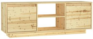 SHUMEE 110 × 30 × 40 cm masivní jedlové dřevo  - TV stolek