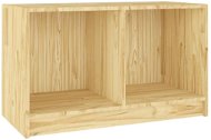 SHUMEE 70 × 33 × 42 cm masívne borové drevo - TV stolík