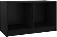SHUMEE černý 70 × 33 × 42 cm masivní borové dřevo  - TV stolek