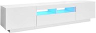 SHUMEE s osvetlením LED biely 180 × 35 × 40 cm - TV stolík