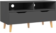 SHUMEE sivý 90 × 40 × 48,5 cm - TV stolík